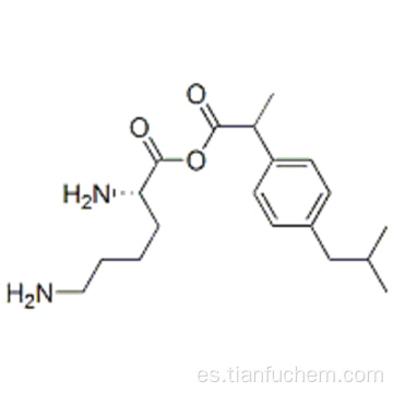 Ibuprofeno lisina CAS 57469-77-9